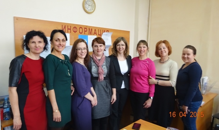 На кафедру «Английский язык» с рабочим визитом в рамках программы Fulbright Specialist Program приехала Реа Энн Эшмор, профеcсор Университета Монтаны.